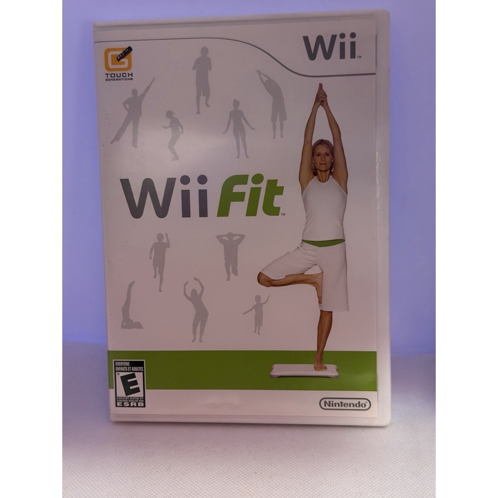 Wii Fit (Nintendo Wii) - Fitness Game - Complete w/ Manual Tested